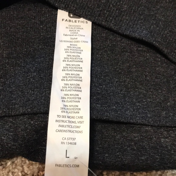 Women’s Fabletics High Waist Seamless 7/8 Legging - Picture 5 of 5